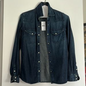AG Denim long sleeve button down shirt Size Small